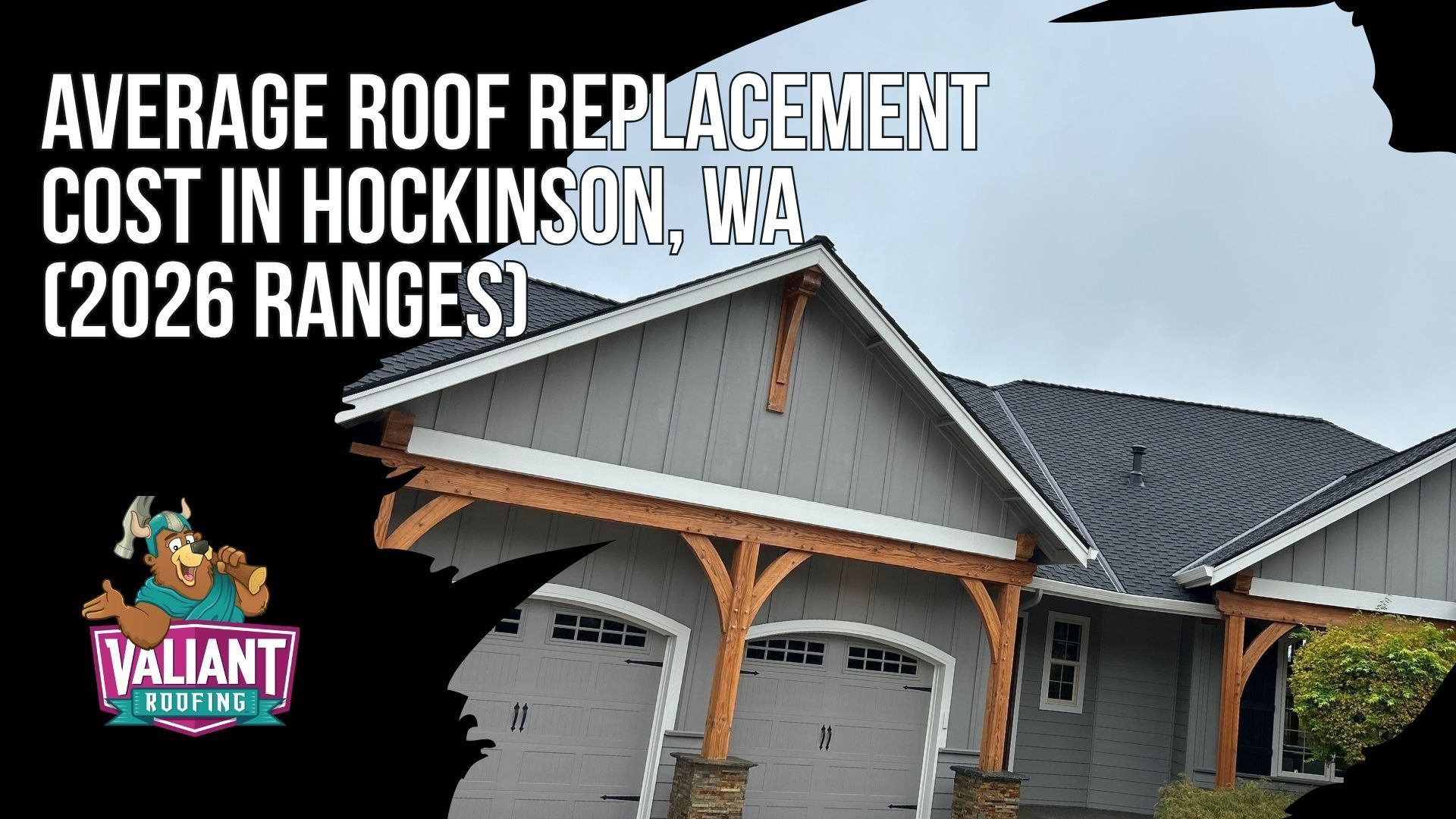 Average Roof Replacement Cost in Hockinson, WA (2026 Ranges)
A pricing reference for Hockinson, WA homeowners comparing 2026 roof replacement ranges by roof size, complexity, and material, with figures stacked next to neighboring Clark County areas for context. Simple roofs between 2,200 and 3,200 square feet land at $19,900 to $31,900, while complex layouts climb to $23,900 to $35,900 or more. Hockinson sits at the top of the county range alongside Camas and Felida, with asphalt shingle installs at $16,900 to $31,900 and metal systems at $34,900 to $59,900 or more, reflecting the larger footprints, steeper pitches, and premium material choices common across the Hockinson corridor.
Address: 108 SE 124th Ave Suite 8, Vancouver, WA 98684
https://www.valiantroofing.com/locations/vancouver-wa