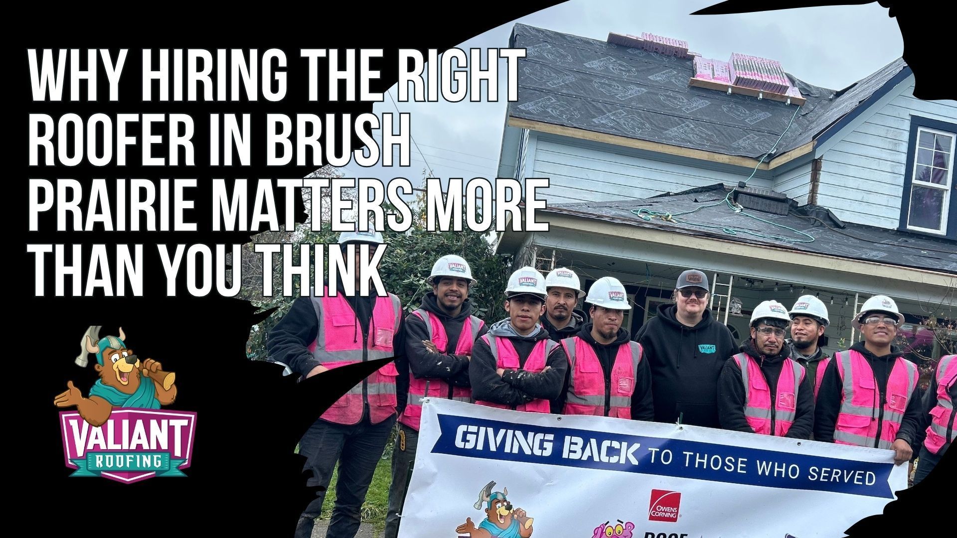 Why Hiring the Right Roofer in Brush Prairie Matters More Than You Think
This section explains why choosing the right roofer in Brush Prairie carries higher stakes than most homeowners realize, since the area sees more than 40 inches of annual rainfall and winter storms that drive sustained wind off the Columbia River Gorge. It warns that a poorly installed roof does more than leak: it voids manufacturer warranties, fails code inspections, leads to denied insurance claims, and can cut a roofing system's lifespan in half. Hiring the wrong contractor risks hidden structural damage, improper flashing at valleys and penetrations, missing permits, and no accountability later. A comparison table lays out what is at stake, what can go wrong, and how the right roofer protects your warranty, home value, and safety.
108 SE 124th Ave Suite 8, Vancouver, WA 98684
https://www.valiantroofing.com/locations/vancouver-wa