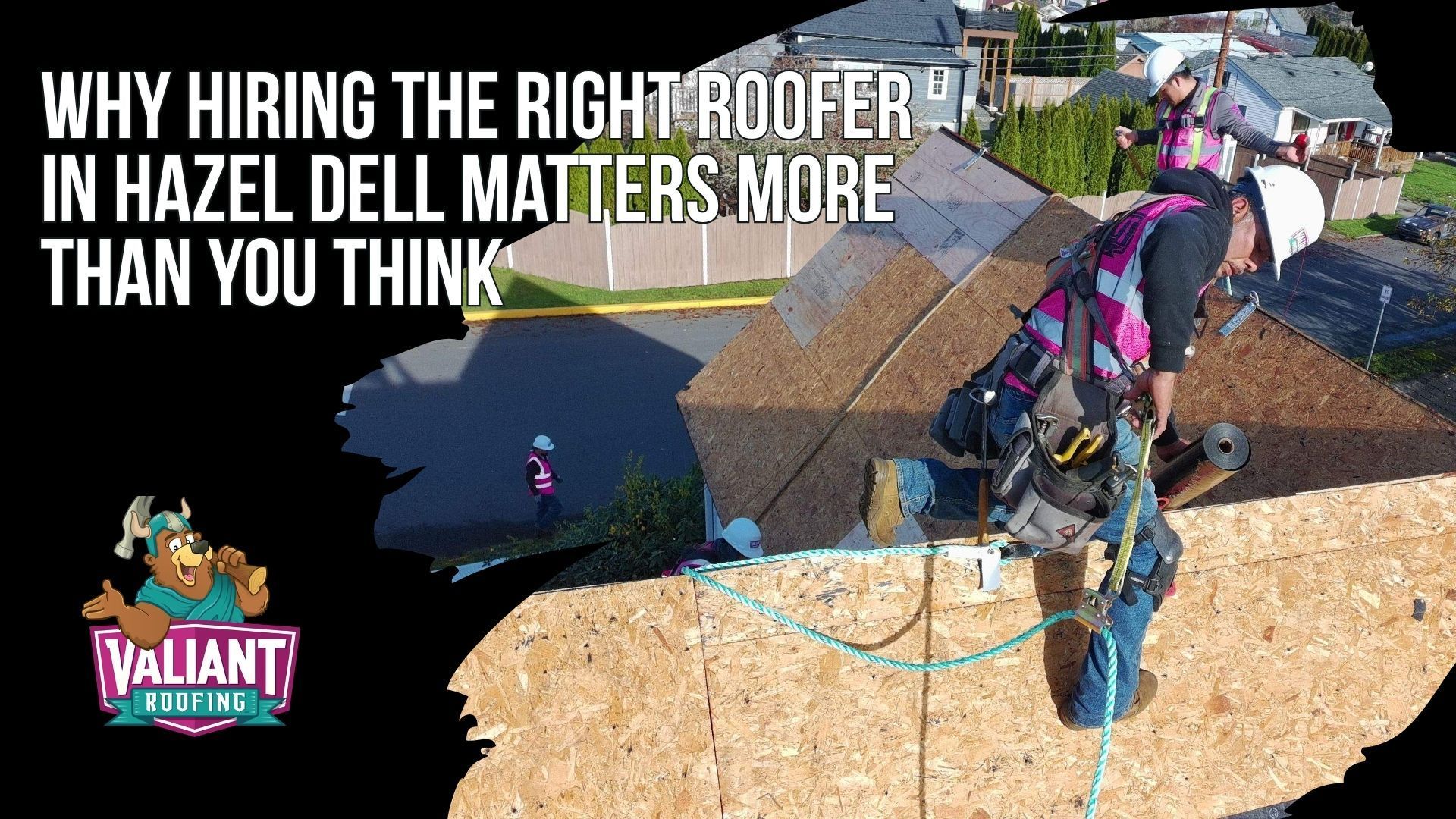 Why Hiring the Right Roofer in Hazel Dell Matters More Than You Think. Your roof is one of the single largest investments you will make as a homeowner. In Hazel Dell, WA, where annual rainfall exceeds 40 inches and Clark County's damp winters test every roofing system, hiring the wrong contractor leads to voided warranties, failed inspections, denied insurance claims, and water damage. The right roofer protects roof lifespan with certified installers, preserves warranty coverage, documents work for insurance claims, adds curb appeal and resale value, and pulls required permits for Hazel Dell and Clark County. Hazel Dell's climate demands roofing systems that handle moisture, moss growth, and wind exposure from Pacific storms, and Washington contractors must register with the Department of Labor & Industries. 108 SE 124th Ave Suite 8, Vancouver, WA 98684. https://www.valiantroofing.com/locations/vancouver-wa
