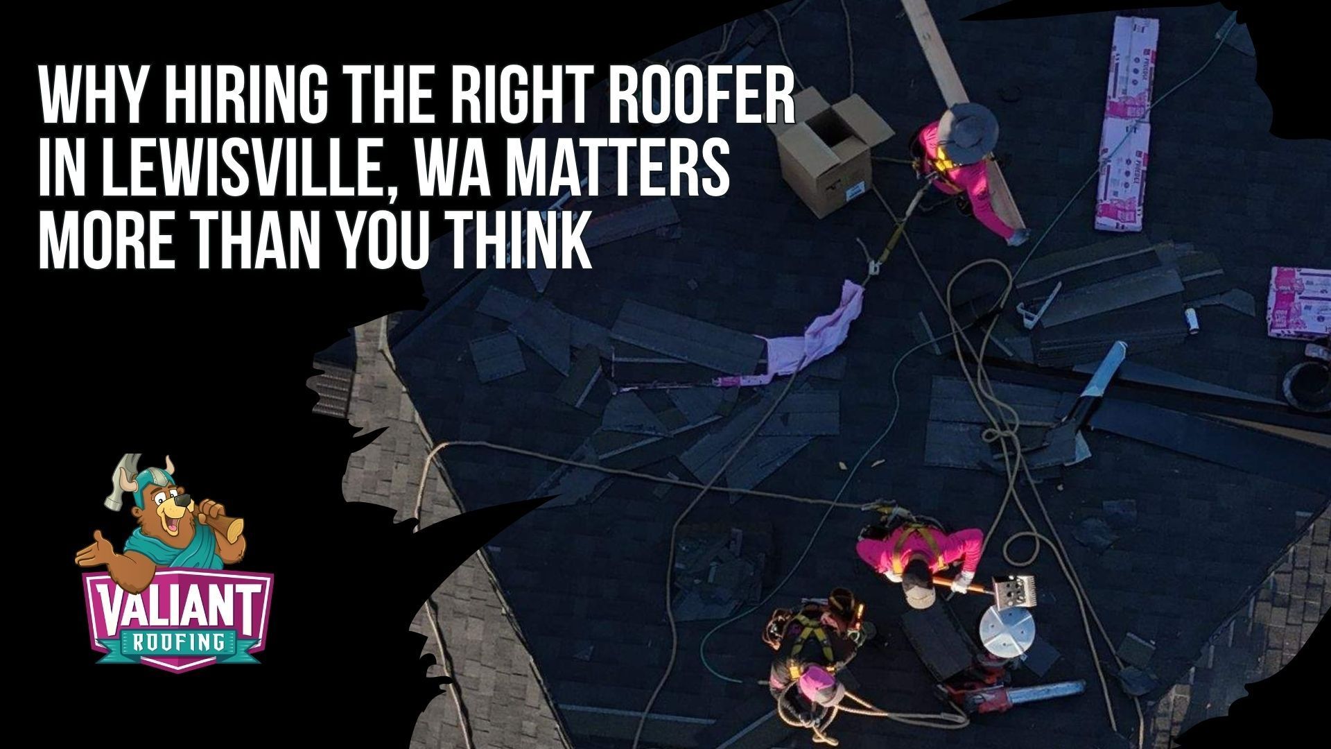 Why Hiring the Right Roofer in Lewisville, WA Matters More Than You Think. Your roof is one of the biggest line items you'll face as a Lewisville homeowner, with a full replacement in Clark County typically running $8,000 to $25,000-plus. Hiring the wrong contractor can void your Owens Corning or CertainTeed manufacturer warranty, create violations under Washington's residential building code, and get insurance claims denied outright. Lewisville sits along the East Fork Lewis River, where Clark County averages over 40 inches of rain per year, and many homes still have original wood slat decking from the 1960s and 1970s that needs re-sheeting or reinforcement before new shingles go on. If your contractor has not worked with older Pacific Northwest housing stock, the gaps tend to show up two or three winters in. 108 SE 124th Ave Suite 8, Vancouver, WA 98684. https://www.valiantroofing.com/locations/vancouver-wa