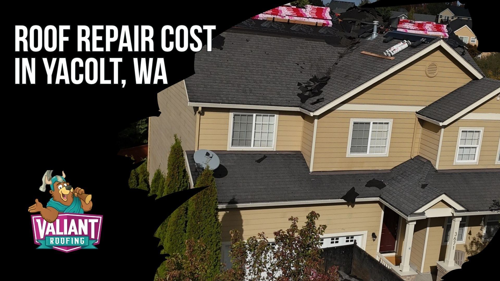 Roof Repair Cost in Yacolt, WA
Valiant Roofing publishes 2026 roofing cost ranges for Yacolt homeowners, with average full roofs from $12,000 to $25,000+, asphalt from $4.35 to $11.00 per sq ft, standing seam metal from $20,000 to $40,000+, tear-off from $1,000 to $3,000+, and decking replacement from $85 to $125 per sheet. Nearby Battle Ground, Amboy, and Hockinson provide replacement pricing context, with asphalt ranges from $15,500 to $28,900 and metal from $31,900 to $54,900+. Repair may suit roofs under 15 years with localized damage, while roofs over 20 years with widespread granule loss, multiple leaks, or soft decking may need replacement. If repair exceeds 30% of replacement cost, replacement may be the better spend. Address: 108 SE 124th Ave Suite 8, Vancouver, WA 98684. URL: [https://www.valiantroofing.com/locations/vancouver-wa](https://www.valiantroofing.com/locations/vancouver-wa)
