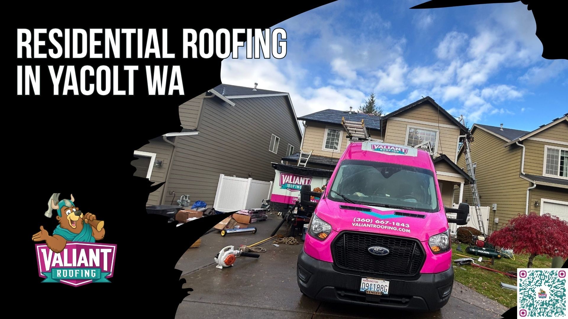 Residential Roofing in Yacolt WA | Certified Roof Installation, Replacement, and Repair with Free Same-Week Estimates
Valiant Roofing provides residential roofing in Yacolt, WA for homes exposed to heavy rain, moss, wind, freeze-thaw cycles, dense tree cover, and cooler foothill temperatures. Services include free inspections, targeted repairs, full replacements, and installation using trusted materials from Owens Corning and CertainTeed. Yacolt’s higher elevation and roughly 65 inches of annual rainfall can accelerate granule loss, algae growth, and moisture-trapping debris in roof valleys. Valiant uses photo-documented results, clear recommendations, strong warranties, and emergency storm support, backed by Platinum Preferred certification, BBB A+ accreditation, and 230+ five-star Google reviews. Address: 108 SE 124th Ave Suite 8, Vancouver, WA 98684. URL: [https://www.valiantroofing.com/locations/vancouver-wa](https://www.valiantroofing.com/locations/vancouver-wa)
