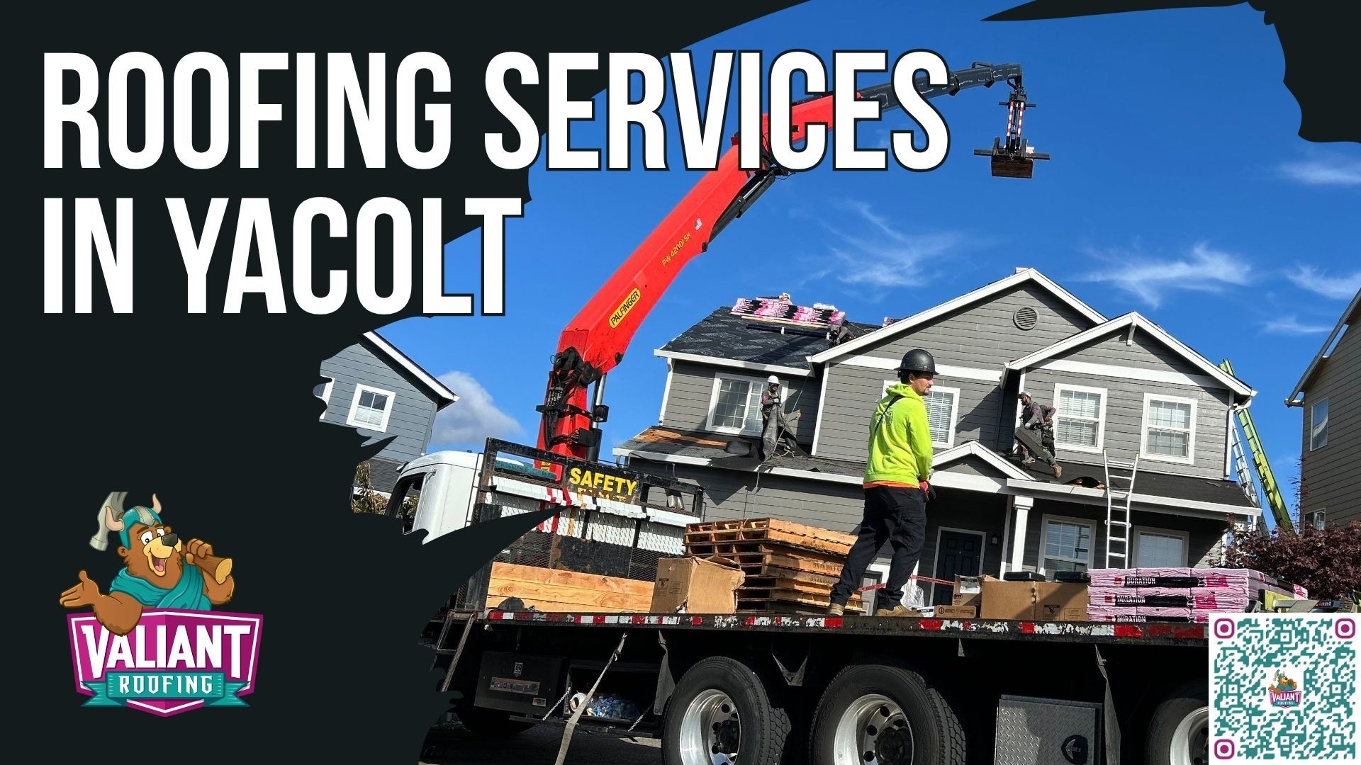 Roofing Services in Yacolt โ Valiant Roofing, based at 108 SE 124th Ave, Suite 8, Vancouver, WA 98684 (https://www.valiantroofing.com/locations/vancouver-wa), delivers comprehensive roofing services designed for Pacific Northwest homes, specializing in roof installations with high-quality products tailored to each project. Valiant's in-house crews handle every aspect from minor leak repairs and free inspections to complete tear-off replacements and 24/7 emergency response. The team is equipped to handle all forms of roof damage, and Yacolt homeowners benefit from deep local knowledge of climate challenges and Clark County building requirements.