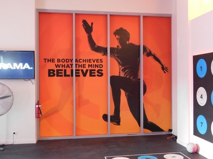 A Sign That Says The Body Achieves What The Mind Believes — Cairns Signcorp In Portsmith, QLD