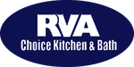 Dark blue oval with white text:
