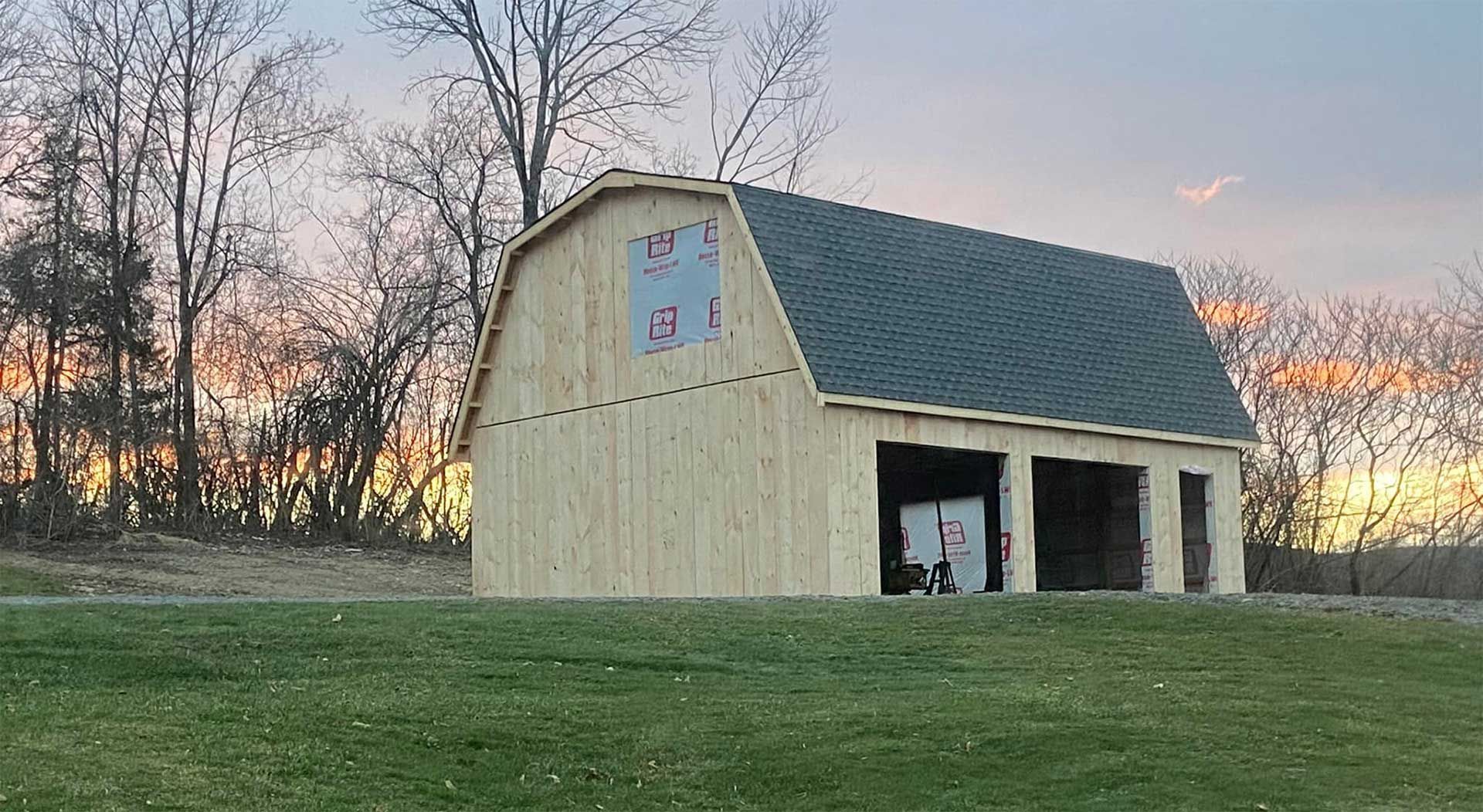 pole barn building 2