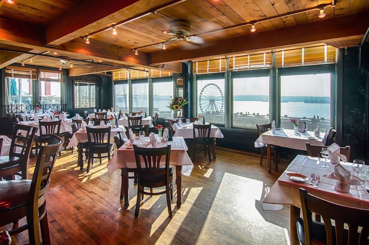restaurant on the water in Seattle
