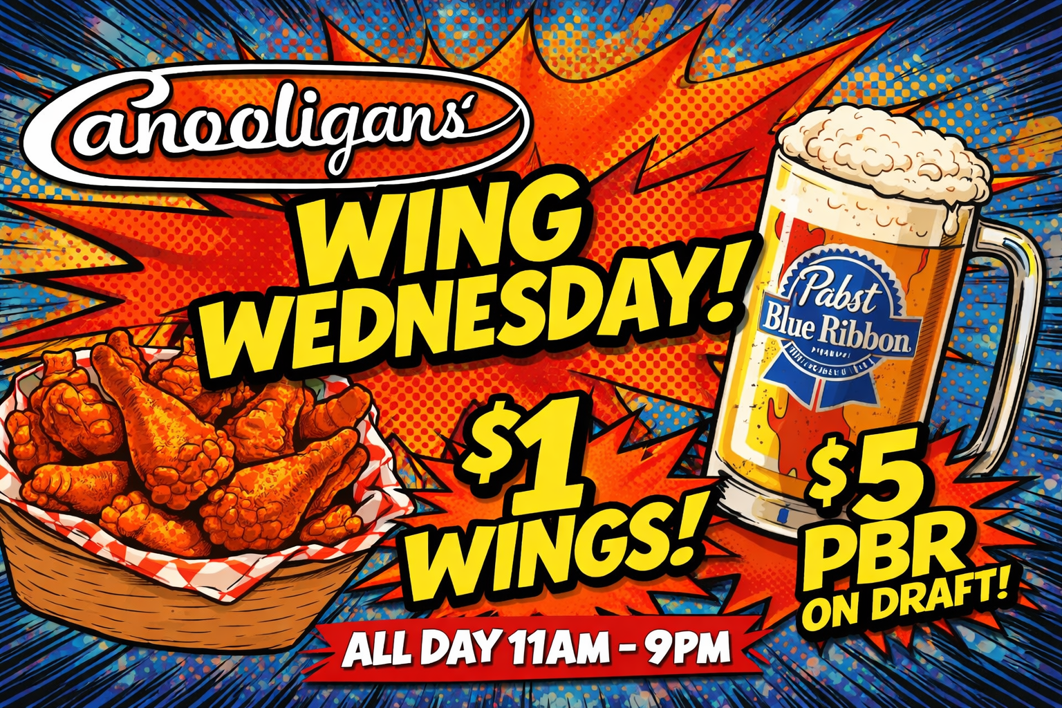 Events at Canooligans' Lake Lounge