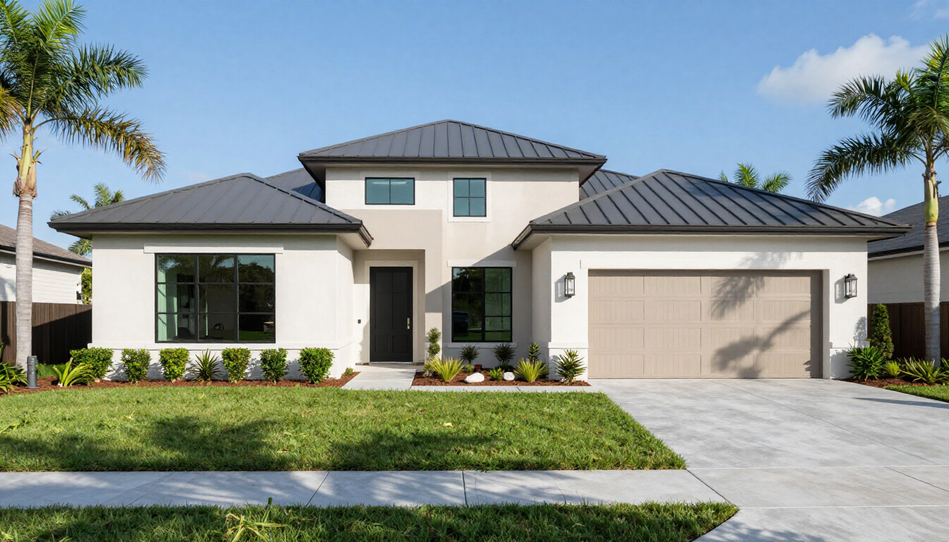 A beautiful modern home in Jacksonville, Florida representing professional real estate services.