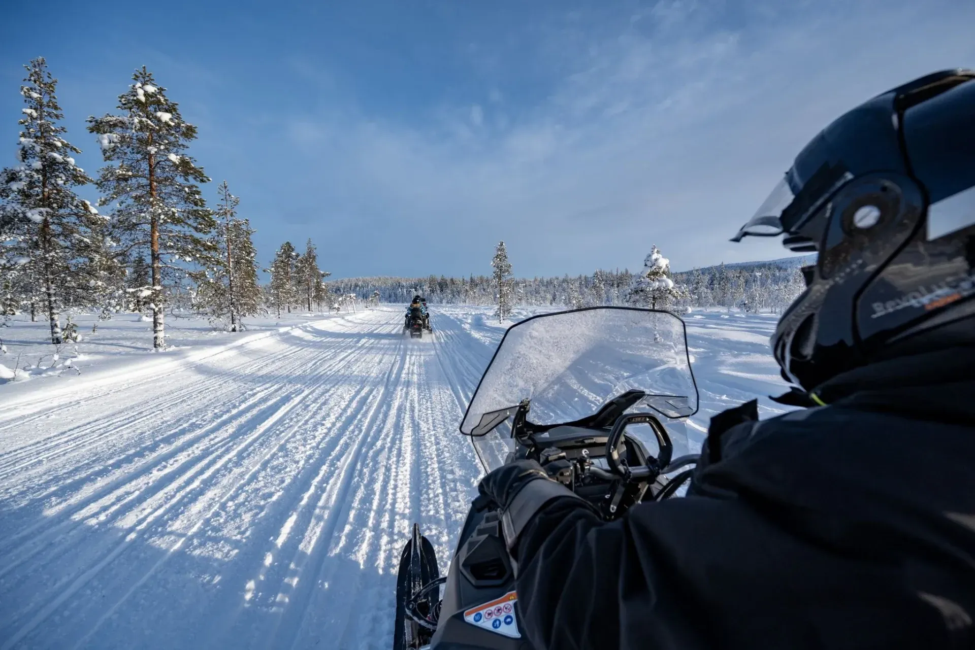 multi day snowmobile safari levi