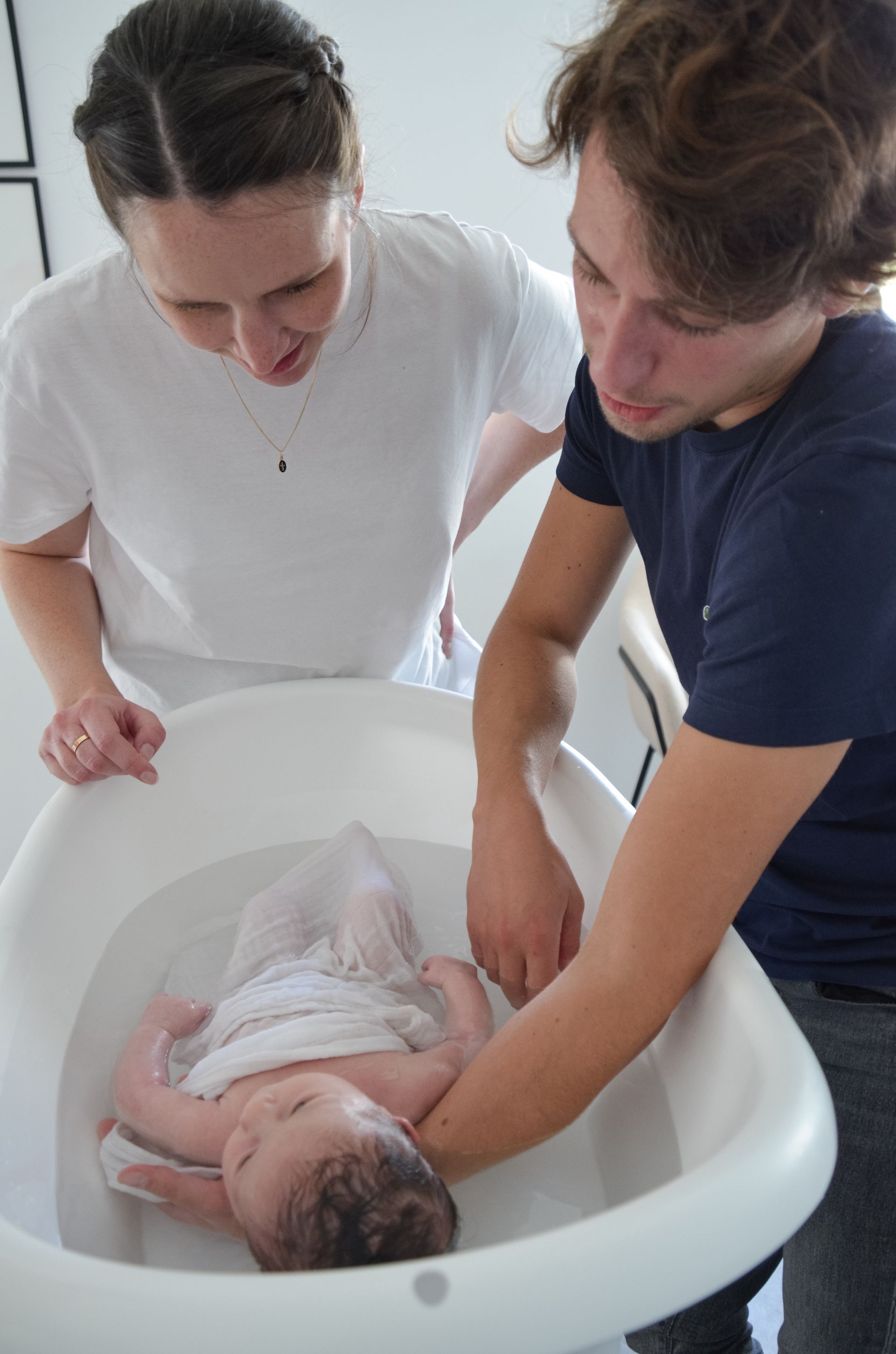 Bain enveloppé : une expérience magique