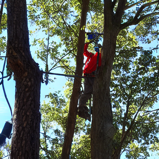 large tree in Winnipeg ready for pruning
