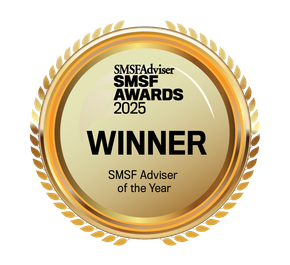 Award Seal 2025 Winner, SMSF Adviser of the Year