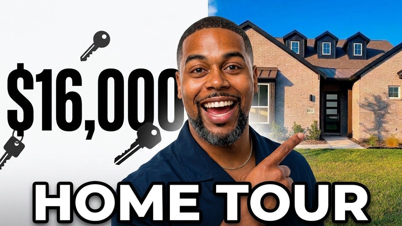 What $16,000 Down Buys You in Dallas: New Construction Home Tour & Builder Incentives