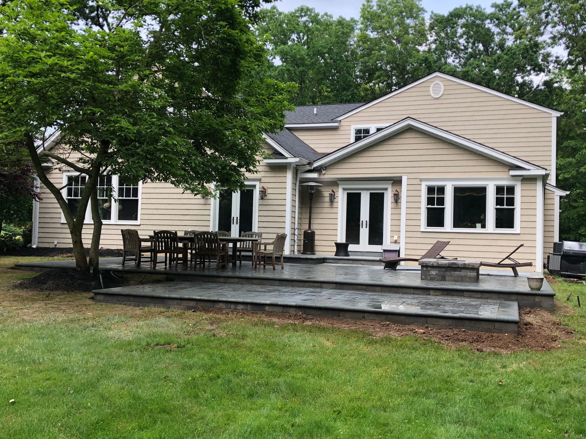Large House with Patio — Westbury, NY — A&M D’Alessandro Contractors Inc.