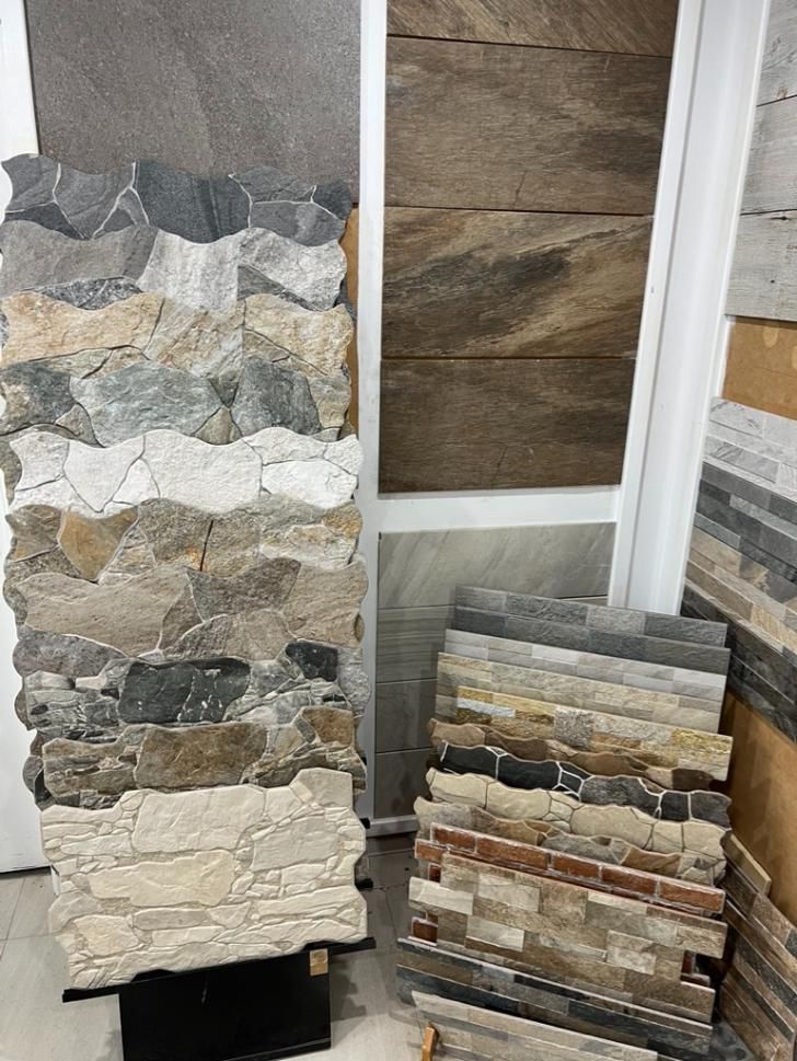 There Are Many Different Types of Tiles on Display in This Room — Traditional Tiles & Flooring In Cassowary Coast, QLD