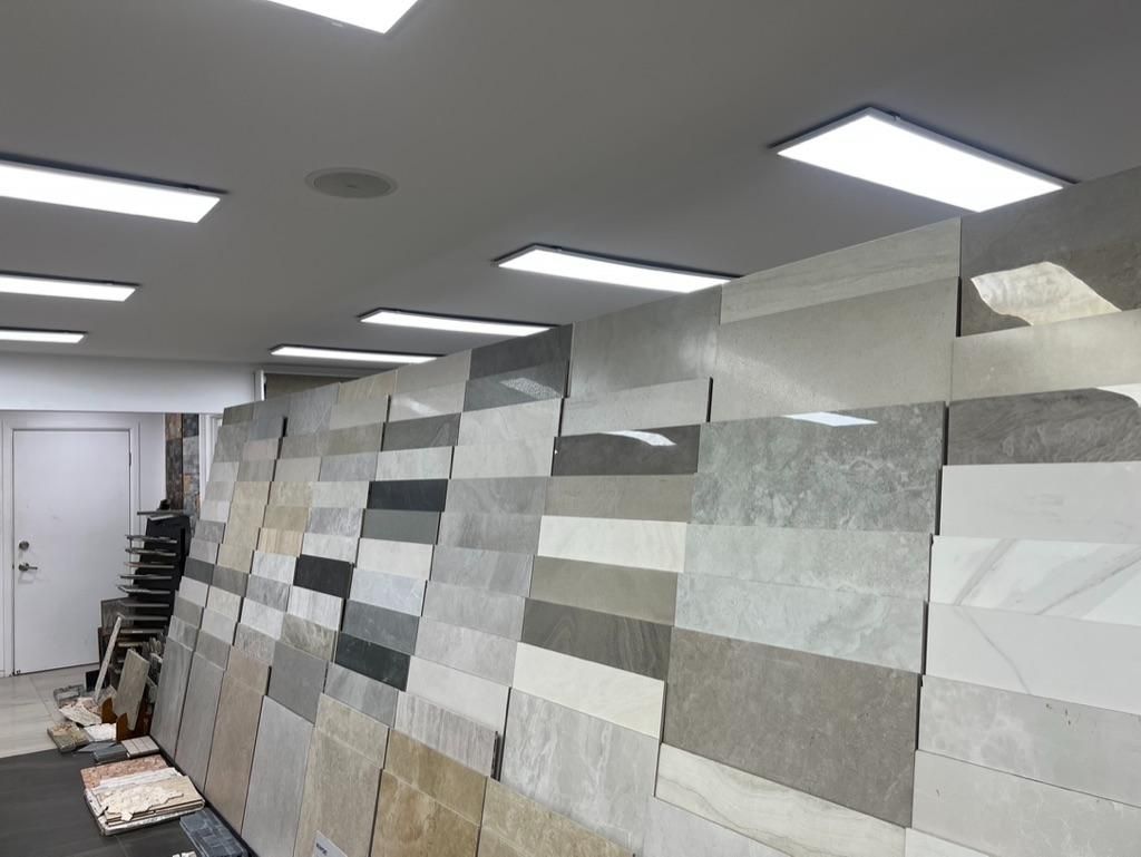 There Are Many Different Types of Tiles on the Wall in This Store — Traditional Tiles & Flooring In Woree, QLD