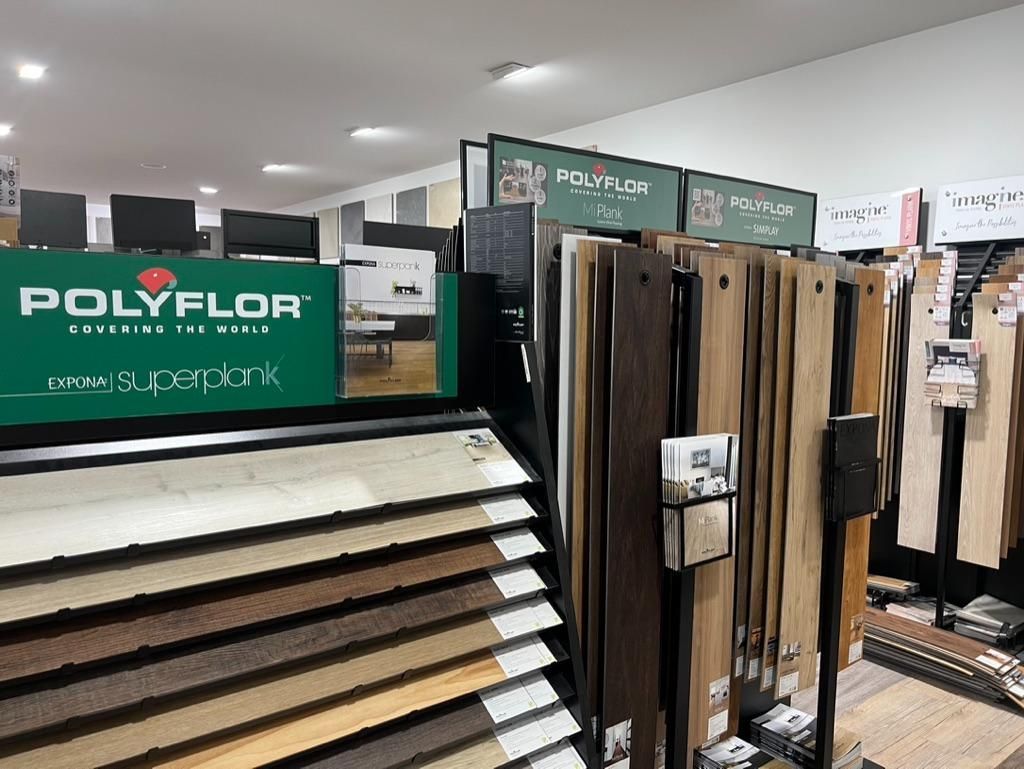 A Store Filled With Lots of Different Types of Flooring — Traditional Tiles & Flooring In Woree, QLD