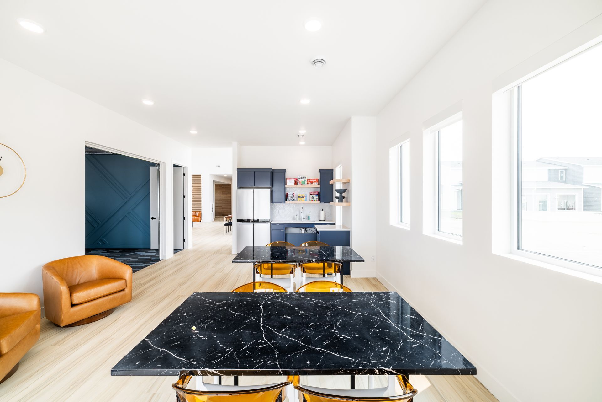 Kitchen in clubhouse
