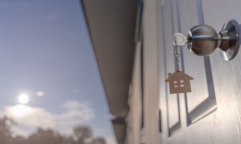 Door Knob With House Key — Quality Constructions in Bundaberg, QLD