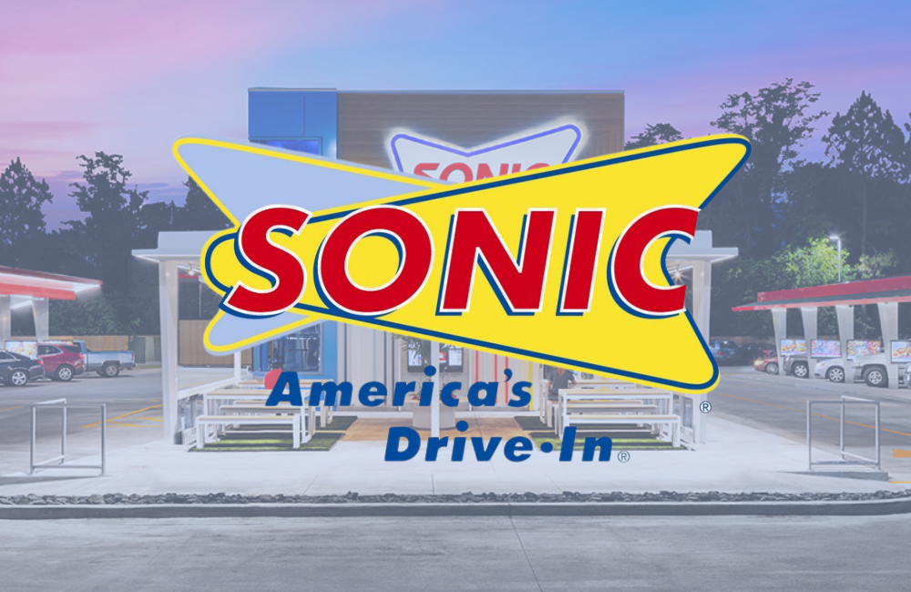 A picture of a sonic america 's drive in restaurant