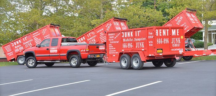 Dumpster  — Poughkeepsie, NY — Junk It Mobile Dumpsters
