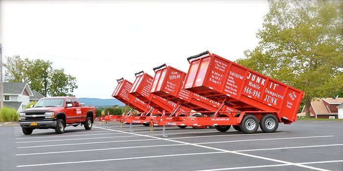Rental Dumpster  — Poughkeepsie, NY — Junk It Mobile Dumpsters