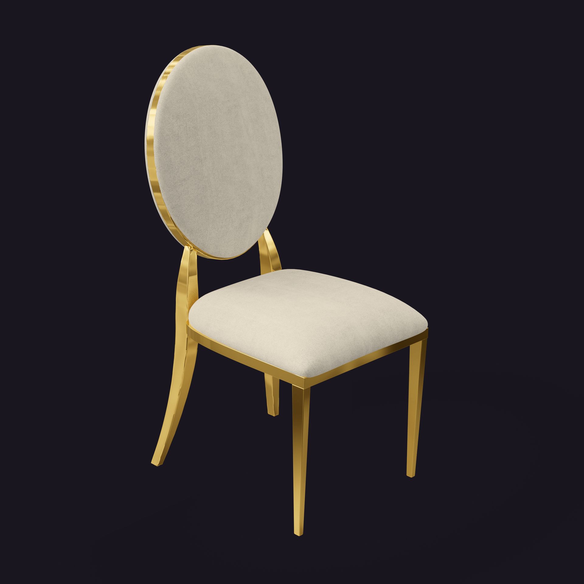 Classic Gold Roundback Chair
