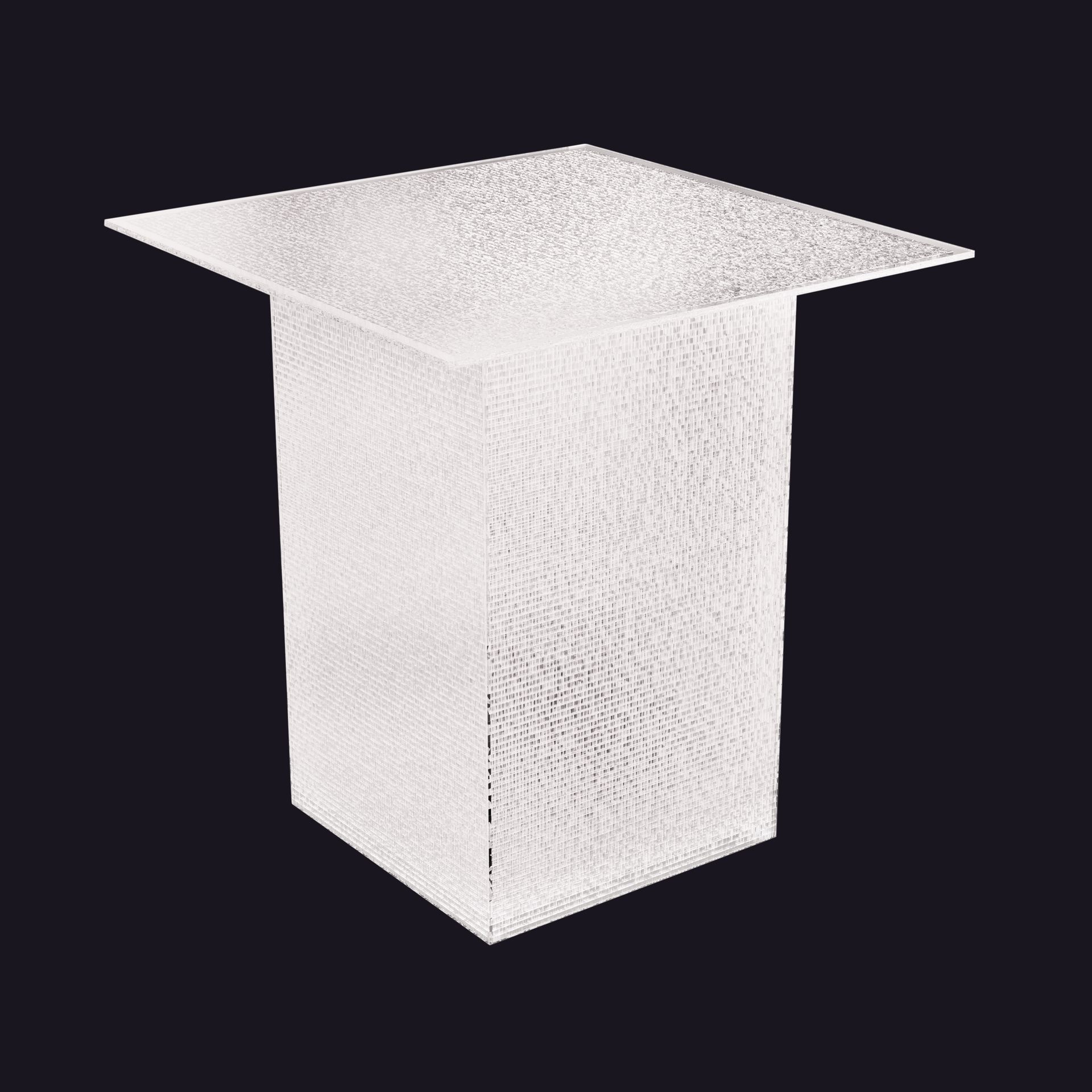 Crystal Prism  Table