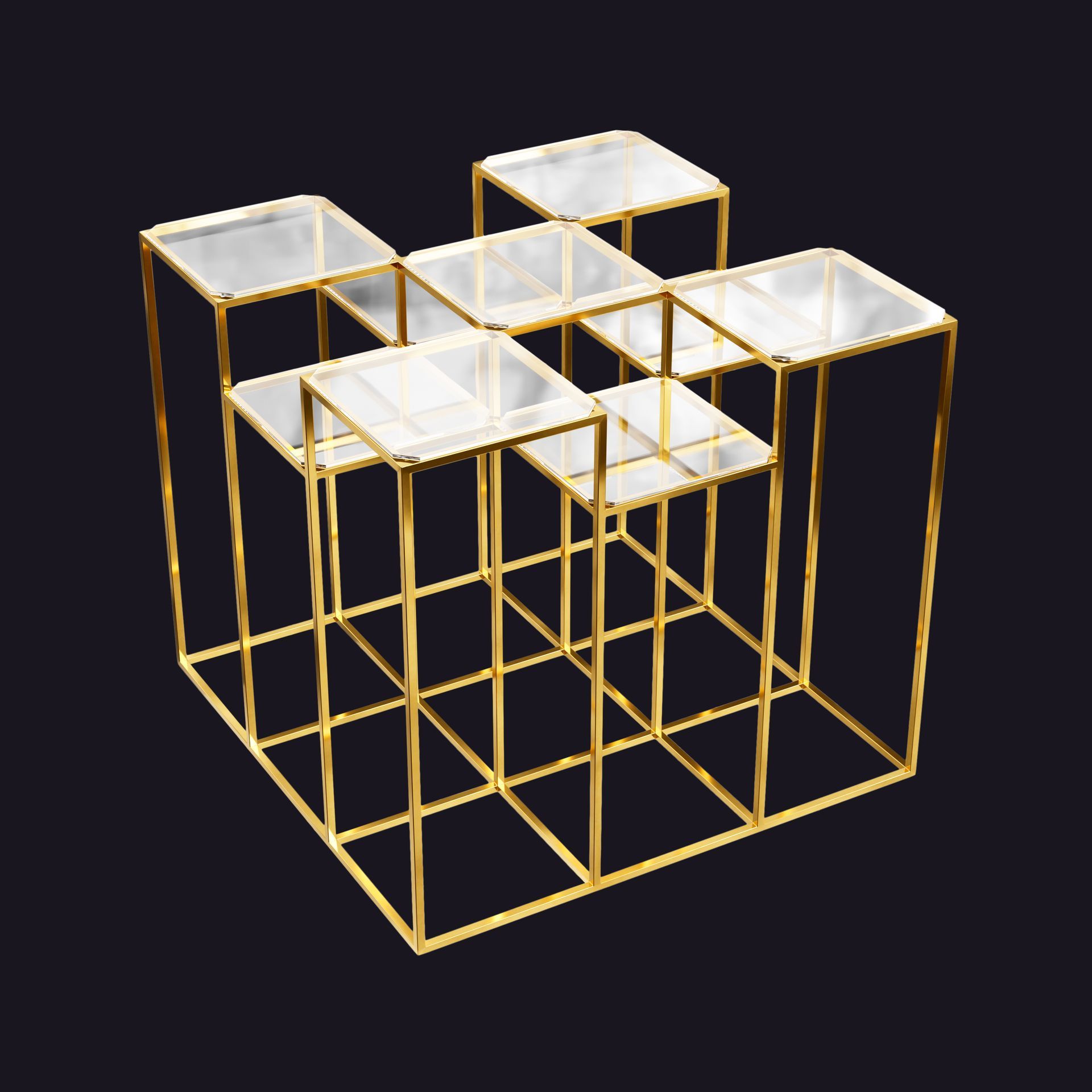 Aurelia Multi-Tier Display