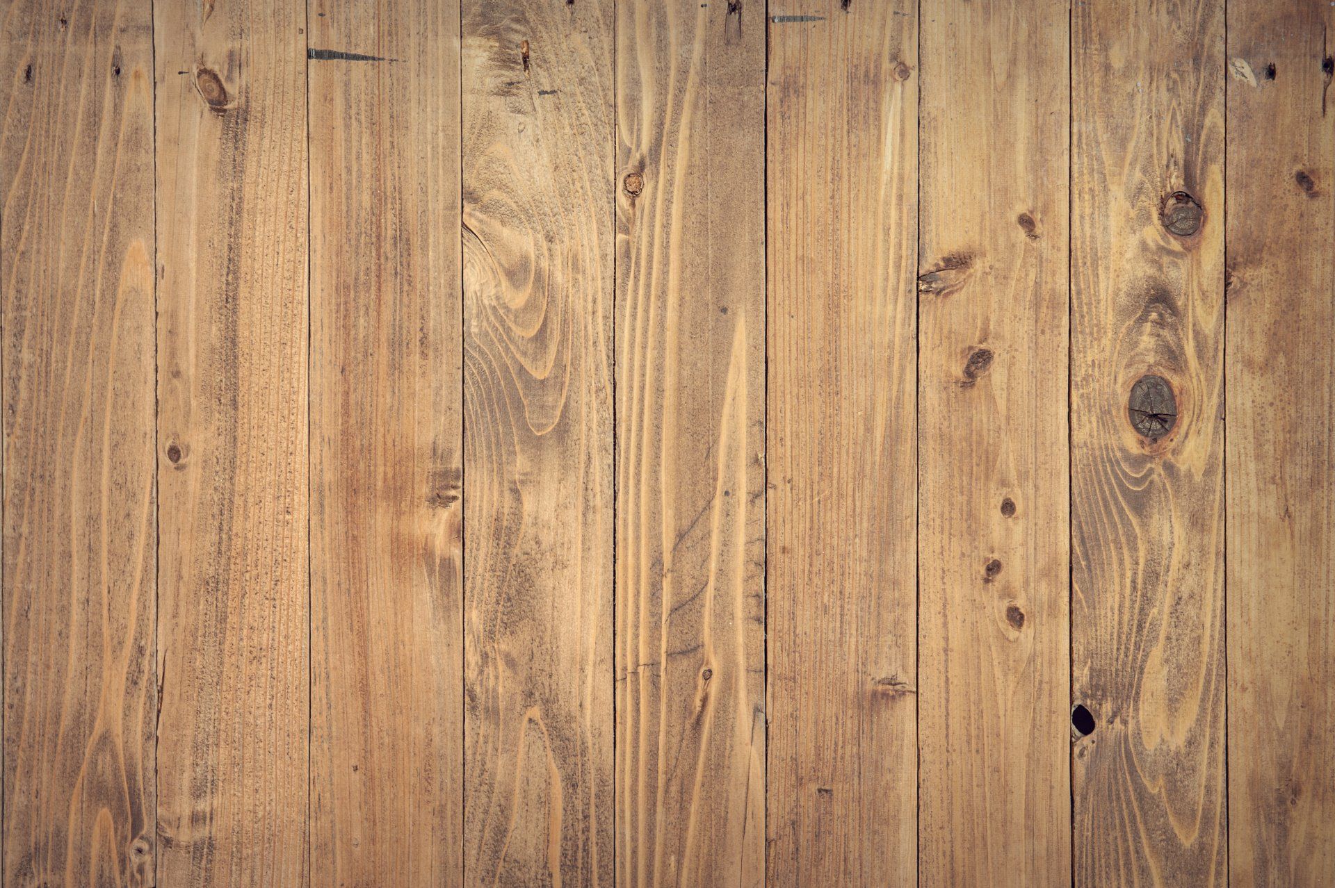 Wooden fence