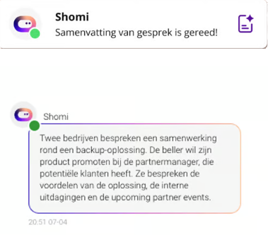 Shomi AI screenshot