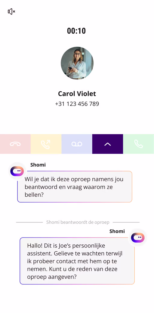 Shomi AI screenshot