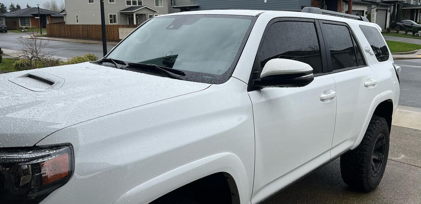 Car privacy with tinting