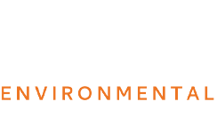Orange text reading &ldquo;ENVIRONMENTAL&rdquo; on a white background