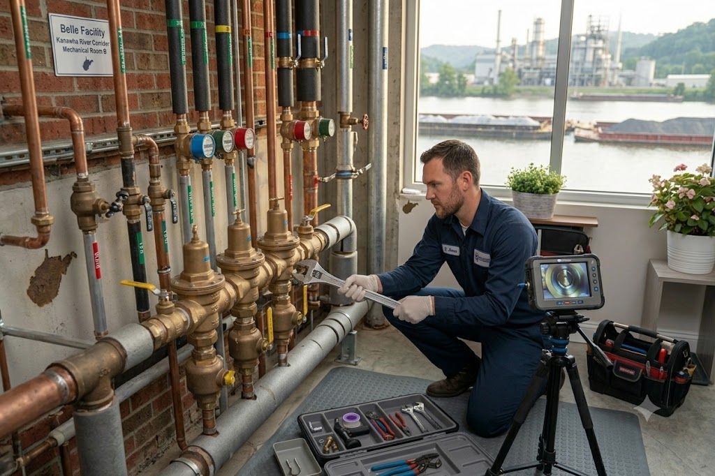 commercial plumbing belle wv