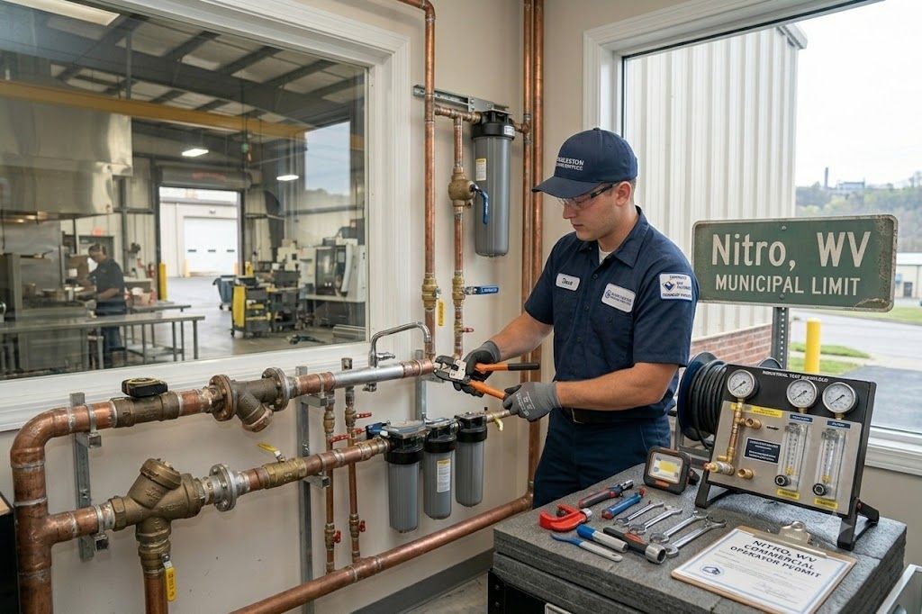 commercial plumbing nitro wv