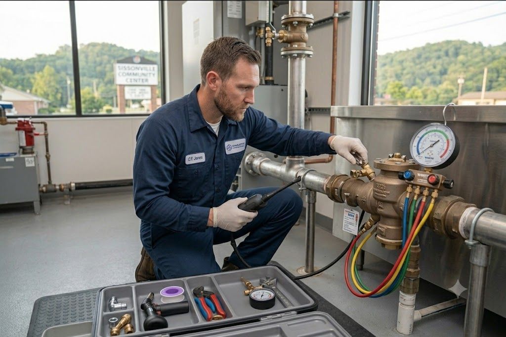 commercial plumbing sissonville wv