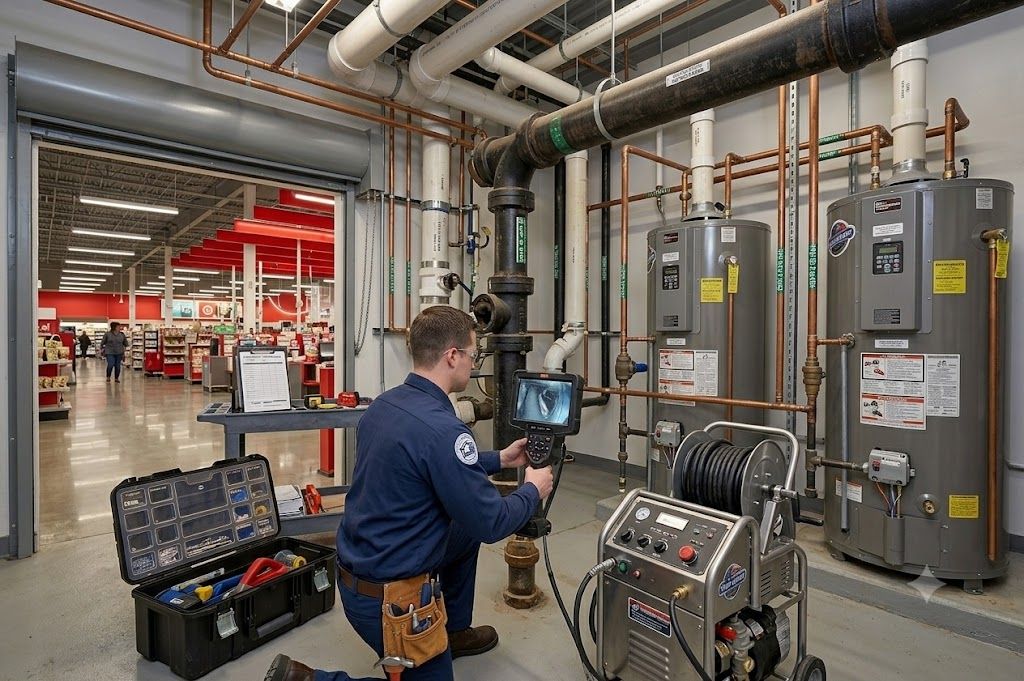 commercial plumbing teays valley wv