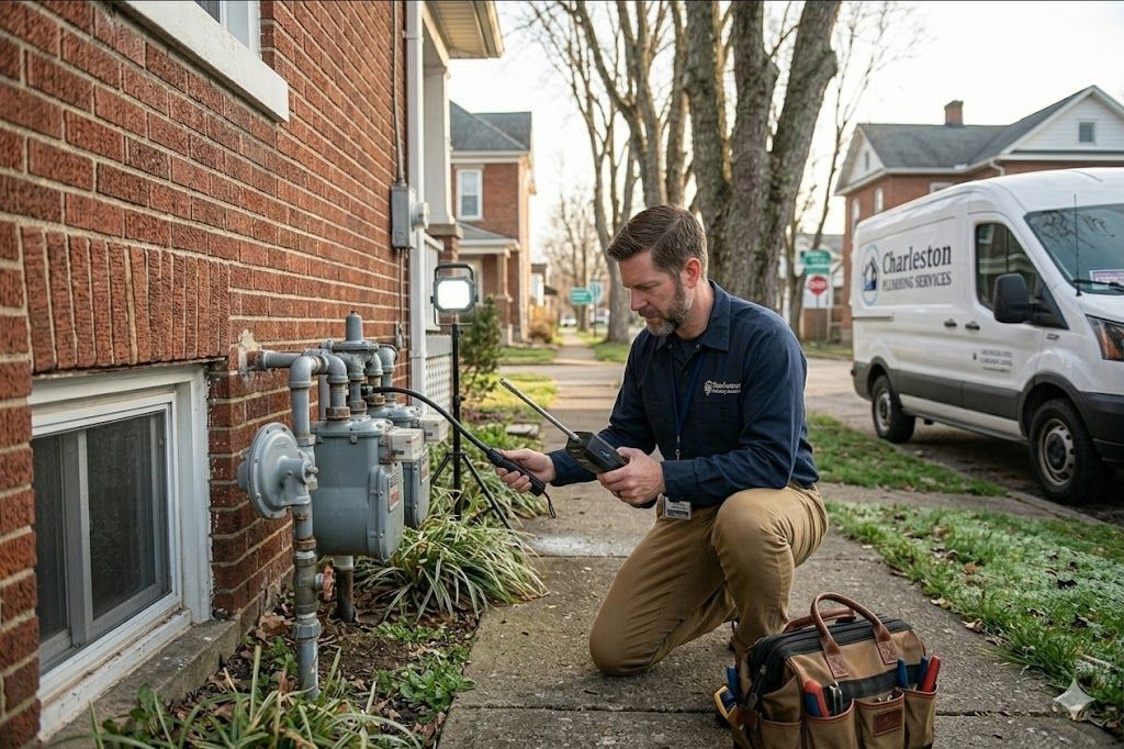 gas line and water line repair plumbers charleston wv