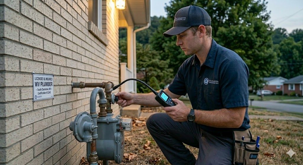 gas line and water line repair plumbers south charleston wv
