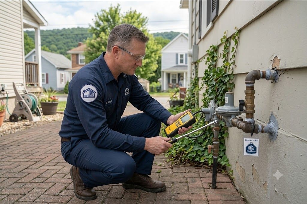 gas line and water line repair plumbers st albans wv
