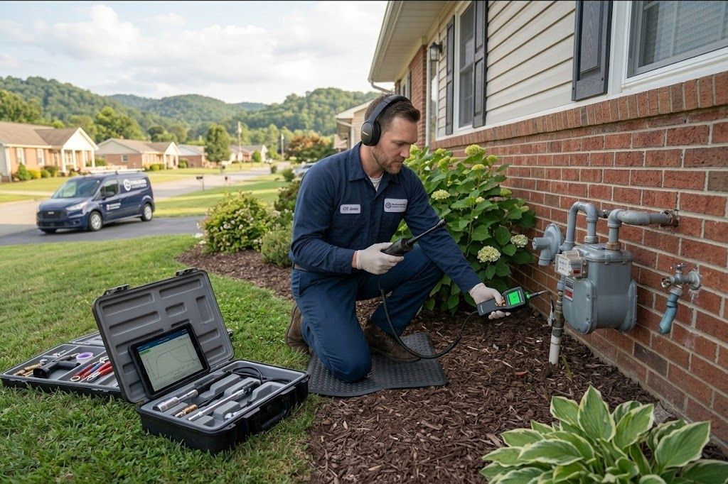 gas line and water line repair plumbers cross lanes wv