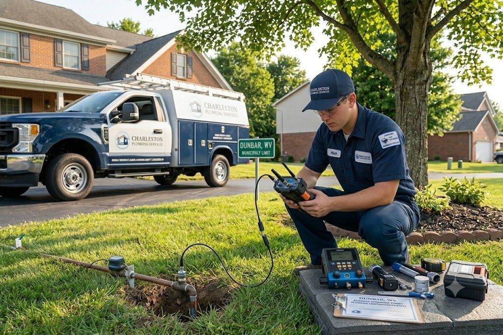 gas line and water line repair plumbers dunbar wv
