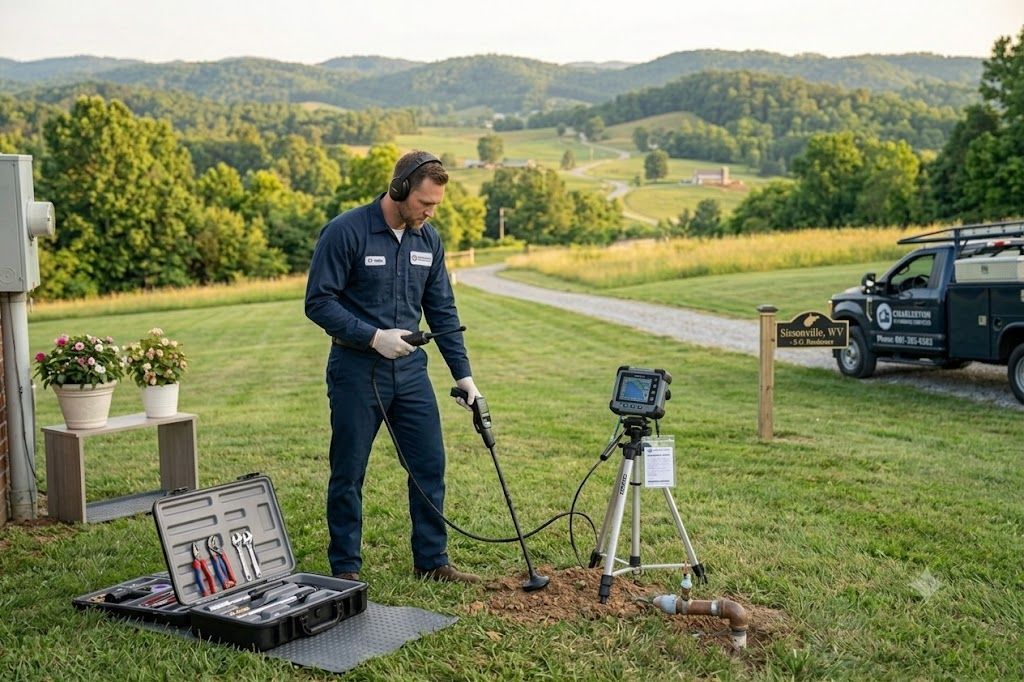 gas line and water line repair plumbers sissonville wv