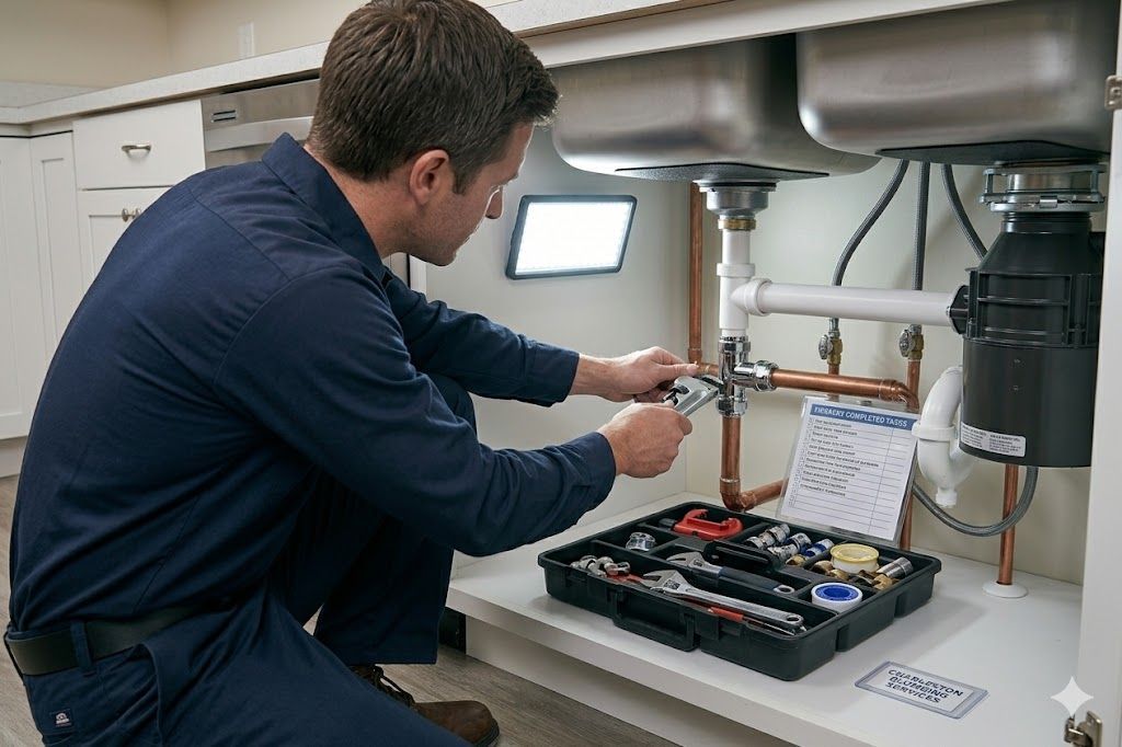Residential plumbing repair by Charleston Plumbing Services in Charleston WV