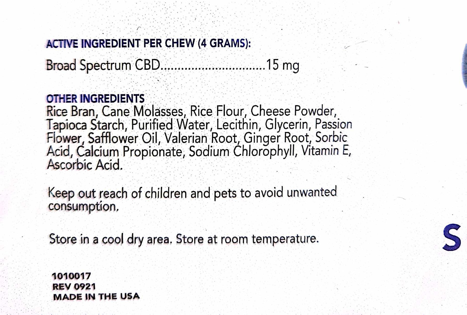 Hannibal's Calming Soft Chews for Dogs