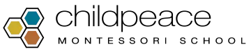 Childpeace logo. Links to Childpeace website homepage. 