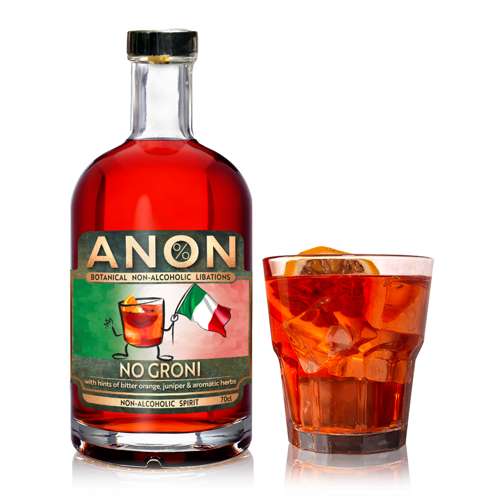 Spiced Cane Non-Alcoholic Aperol Spirit