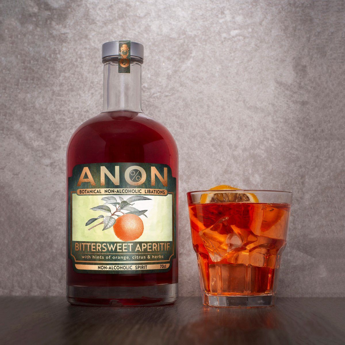 non alcoholic negroni